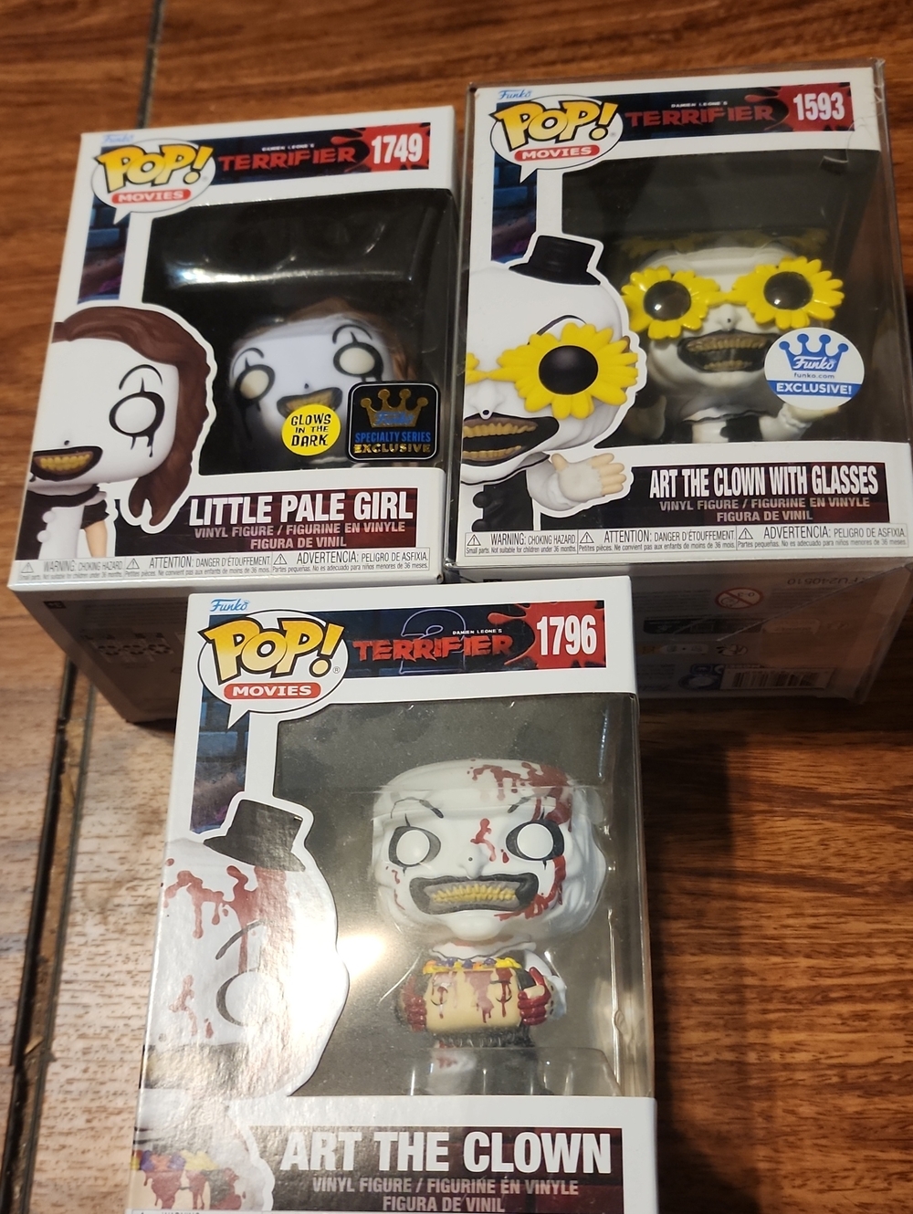 Art The Clown In Terrifier, Special Appearance By Little Pale Girl.